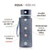 Plastová láhev do školy EQUA - Pixel 600 ml