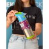 Termoláhev na pití s brčkem b.box - modrá/zelená 500 ml