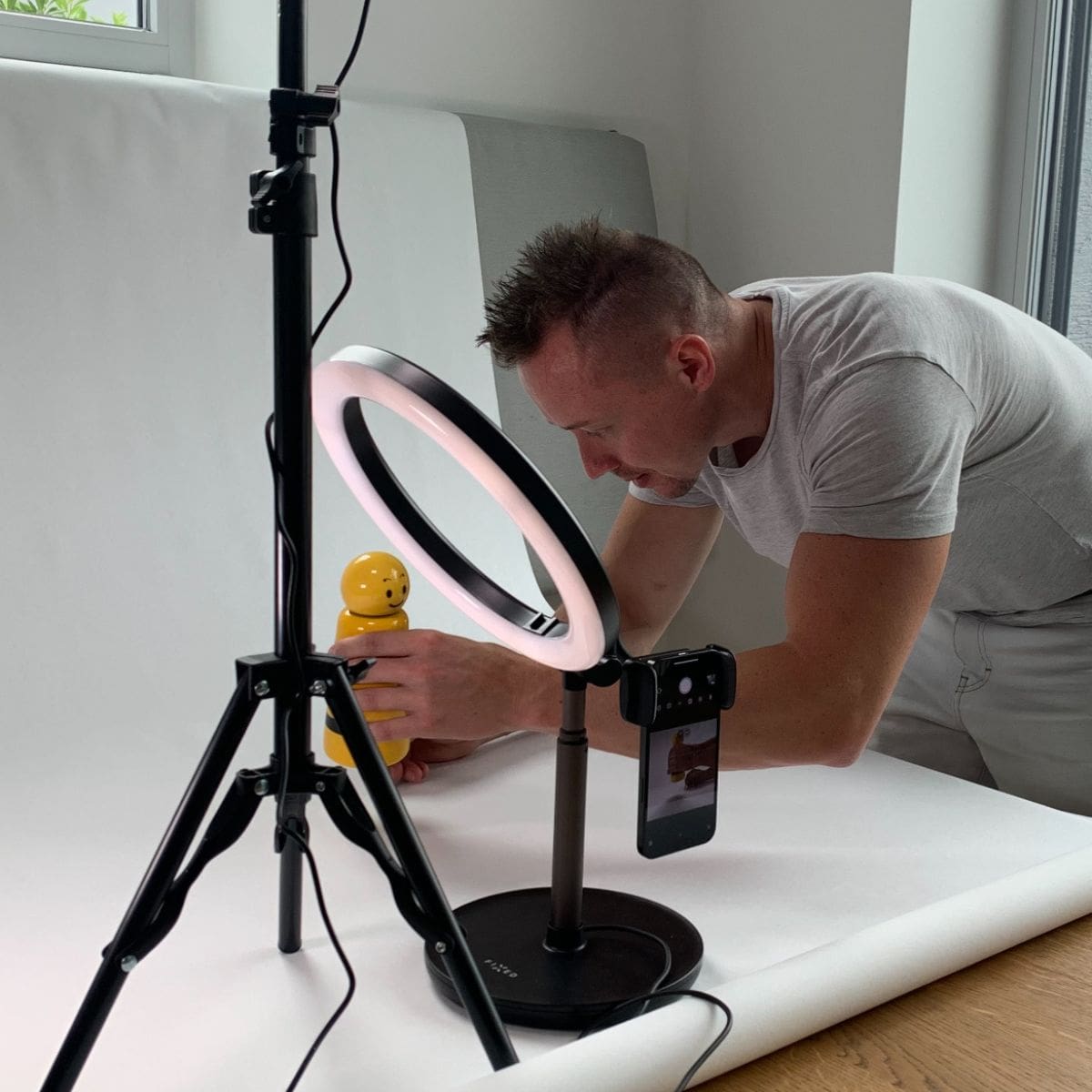 Produktové fotografie si fotíme sami