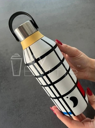 Termofľaša Chilly's Bottles - Piet Mondrian 500 ml