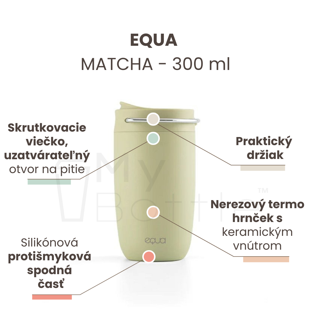 Termohrnček EQUA Cup Matcha, 300 ml