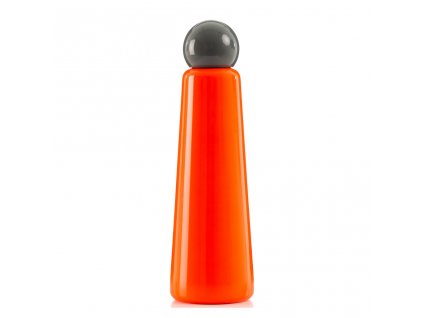 Termo fľaša do školy LUND LONDON Jumbo 750 ml - Coral & Dark Grey