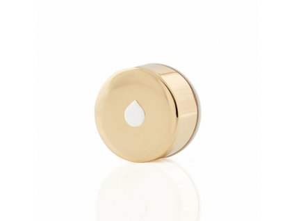 equa cap metallic gold