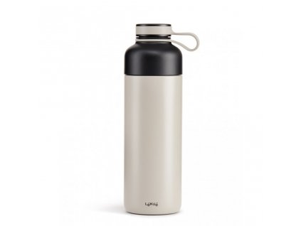 Termofľaša s infuzérom Lékué Insulated Bottle To Go - sivá 500 ml