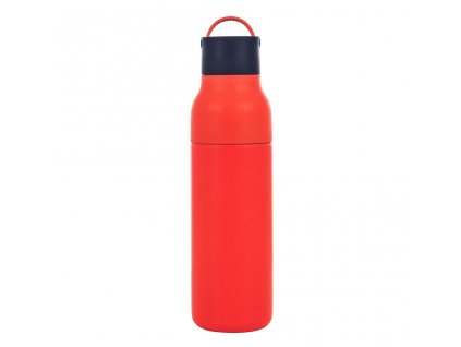 Lund London nerezová fľaša Skittle Active Bottle - Coral & Indigo 500 ml