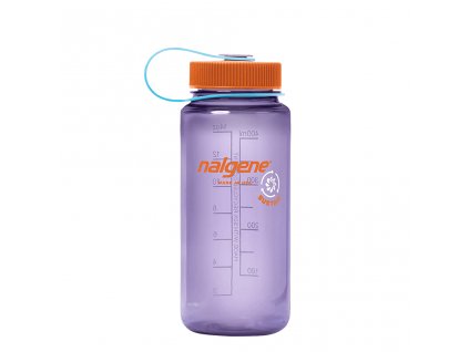 Plastová fľaša Nalgene - Wide-Mouth Sustain Amethyst - 500 ml