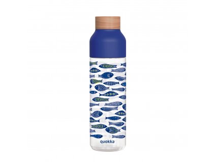 Plastová fľaša QUOKKA Tritan Ice - Sea Fish 840 ml