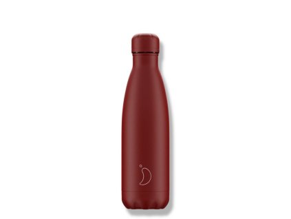 Termofľaša Chilly's Bottles Original - červená matná 500 ml