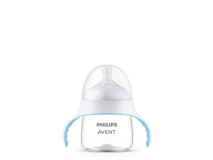 Učiaci hrnček s držadlami pre prvé dúšky Philips AVENT Natural Response 6m+, 150 ml