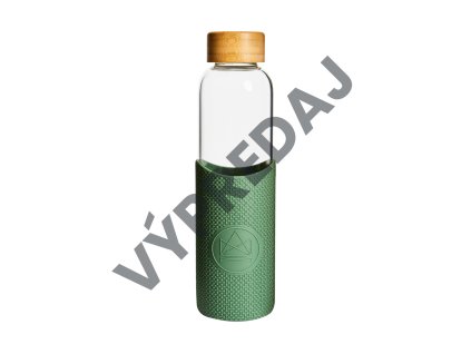 Sklenená fľaša na vodu Neon Kactus - Happy Camper 550 ml