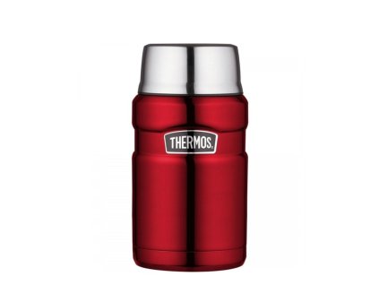 Termoska na jedlo so šálkou Thermos - červená 710 ml