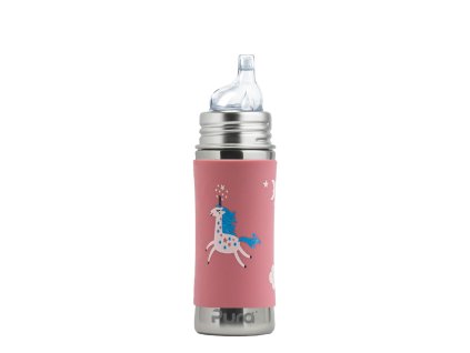 Nerezová fľaša s náustkom Pura - unicorn 325 ml