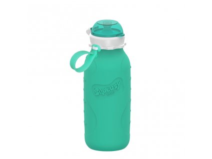 Silikónová fľaša Squeasy Gear aqua 480 ml