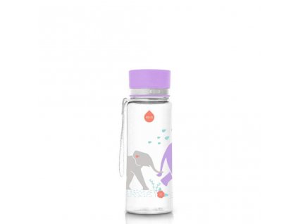 Plastová fľaša do školy s uzáverom EQUA Elephant 400 ml