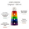Termo fľaša do školy LUND LONDON Original 500 ml - Rainbow