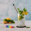 Nerezová slamka LUND LONDON Straw For Life - Rainbow