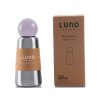 Ručne dotvorená termo fľaša LUND LONDON Skittle Bottle Mini Stainless Steel & Blush
