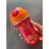 Športový detský termo hrnček so slamkou CHICCO , červený 14m+ 266 ml 3