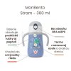 Detský termohrnček MonBento Stram - Dino, modrý 360 ml