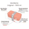 Olovrantový box MonBento Original Natural - 1000 ml