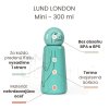 Termo fľaša LUND LONDON Mini 300 ml -  Diplodocus