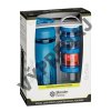 Šejker BlenderBottle Combo Pak Sportmixer Shaker a  GoStak Starter 4Pak Cyan - 820 ml