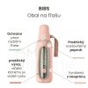 Obal na fľašu BIBS veľký blush 225 ml