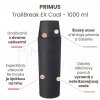 Termofľaša Primus TrailBreak EX Coal 1000 ml