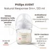 Sklenená dojčenská fľaša Philips AVENT Natural Response 0m+, 120 ml