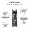 Filtračná fľaša LifeStraw Go Nordic Noir 650 ml