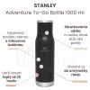 Termo fľaša Stanley The Adventure To-Go Bottle - Black 1000 ml