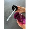 Fľaša na vodu so slamkou Thermos - purpurová 530 ml