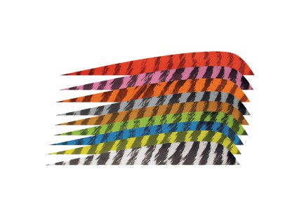 Gateway Feather 4" Parabolic RW Barred