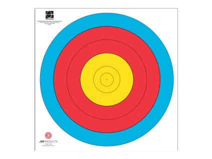 JVD Target Face Fita 80 cm Centre 5-Ring