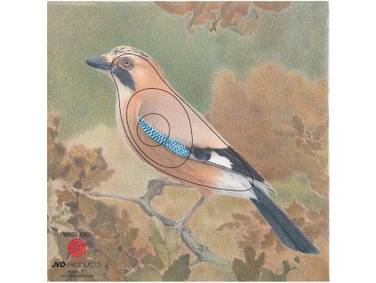 JVD Target Face Animal Jay