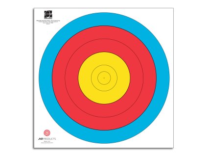 JVD Target Face Fita 60 cm Centre 5-Ring