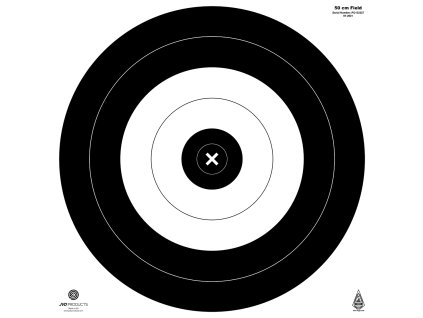 JVD Products Target Face IFAA Field 50 cm