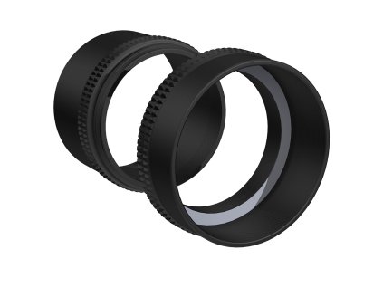 Axcel AVX-31 Shade Kit Stepped Shade & Long Shade Black