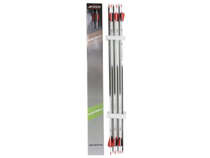 Shocq Fletched Arrow Inceptor 4.2 with Vanes/Point Installed | Unit 12