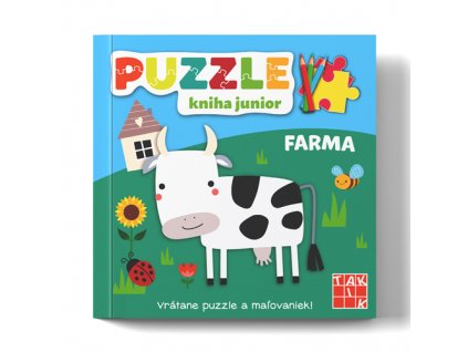 1212 puzzle kniha junior farma