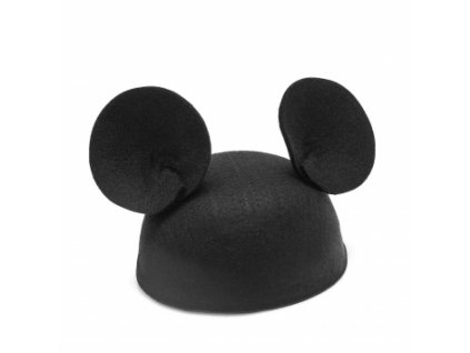 6436 Maska čiapka čierna myška