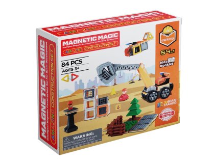 432 7 432 magneticka stavebnica stavenisko 84 kusov