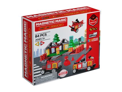 426 9 426 magneticka stavebnica hasici 84 kusov