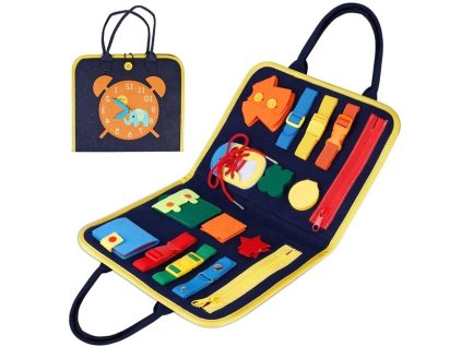 66 6 66 baby busy board hodiny a puzzle