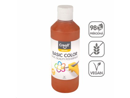 Temperová farba250 ml - svetlohnedá