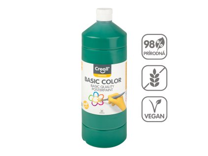 Temperová farba500 ml - tmavozelená