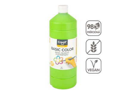 Temperová farba1000 ml - svetlozelená