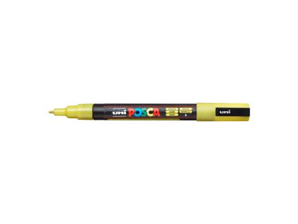 PC-3ML popisovač, 0,9 - 1,3 mm, trblietavá žltá (L2)
