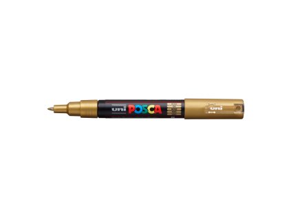 PC-1M popisovač, 0,7 - 1 mm, zlatá (25)