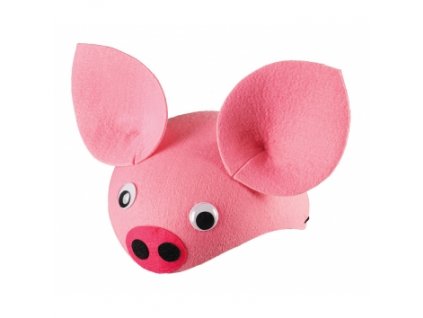 6160 Maska čiapka prasiatko